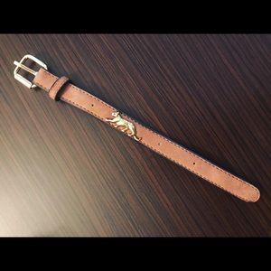 DeMarcus Alexan Cougar Leather Bracelet